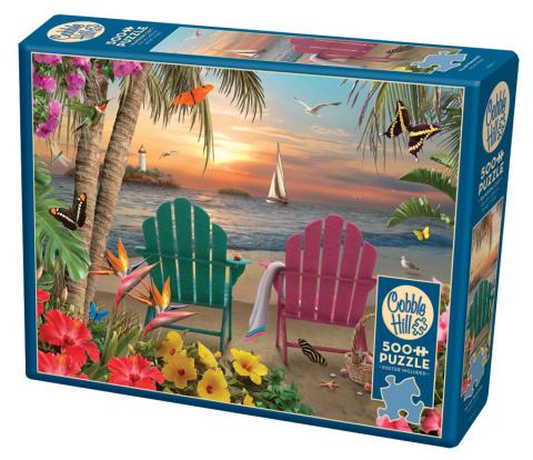Island Paradise - 500 Piece Puzzle by Cobble Hill