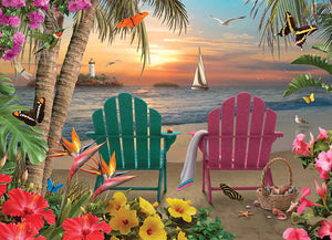 Island Paradise - 500 Piece Puzzle by Cobble Hill