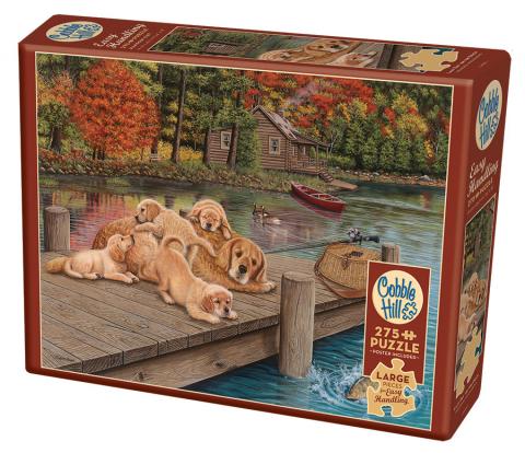 Lazy Day on the Dock - 275 Piece Puzzle by Cobble Hill