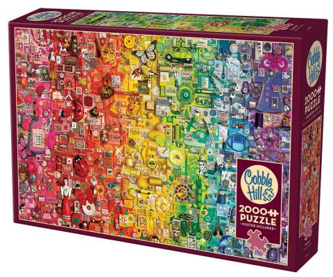 Rainbow - 2000 Piece Puzzle by Cobble Hill