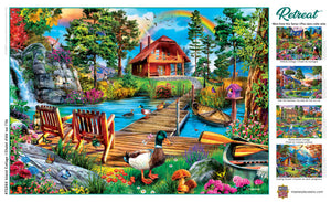 Island Cottage 1000 Piece Puzzle by Master Pieces