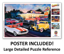 Load image into Gallery viewer, Cruisin&#39;66 - Dogs and Burgers - 1000 Piece Puzzle by Master Pieces
